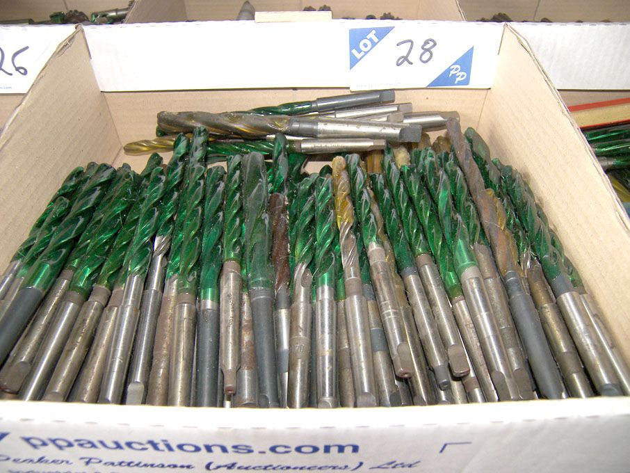 Qty HSS reamers to 1/2" approx (unused) - Equipmen...