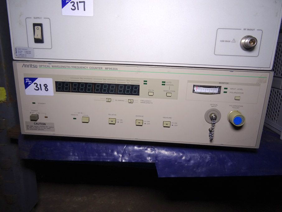 Anritsu MF9630A optical wavelength / frequency cou...