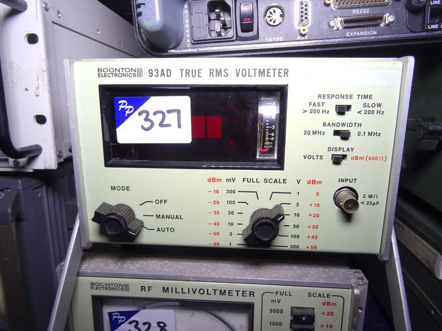 Boonton Electronics 93AD True rms voltmeter - lot...
