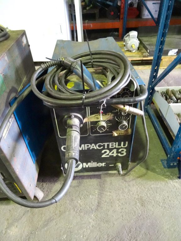 Miller Compact Blu 243 tig welder - lot located at...