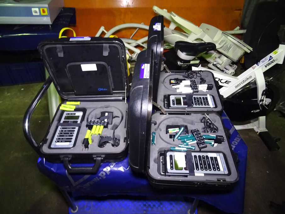 3x GN Nettest ELMI EGM35 GSM A-Bis meters in carry...