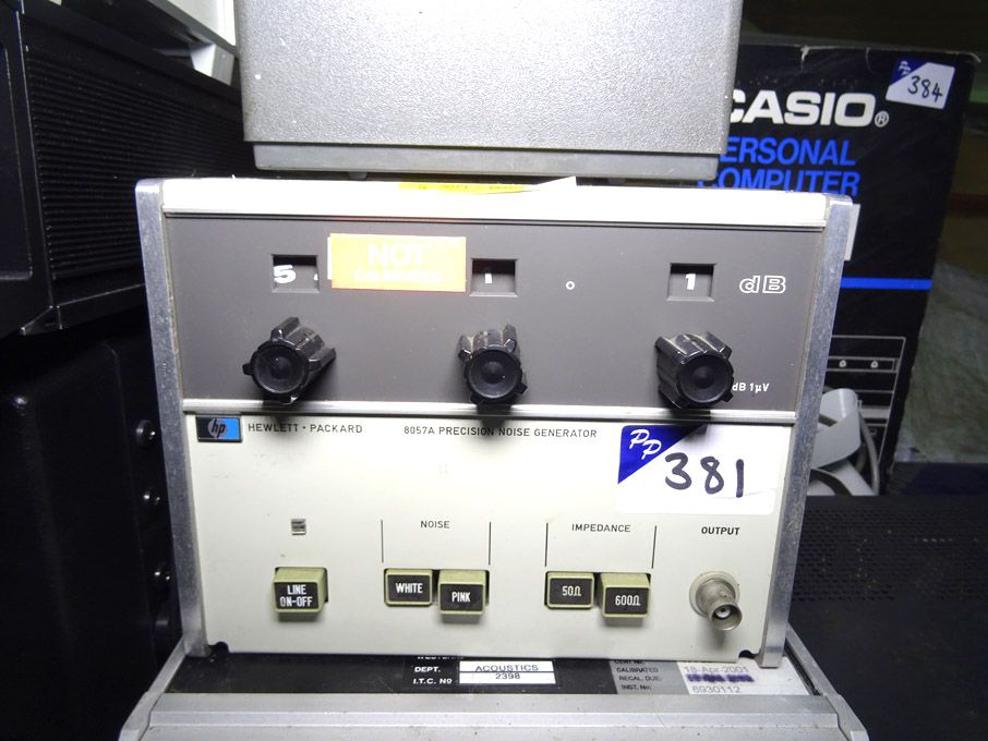 HP 8057A precision noise generator - lot located a...