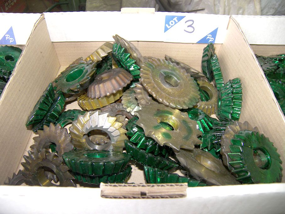 Qty HSS angle cutters to 100mm approx (unused) - E...