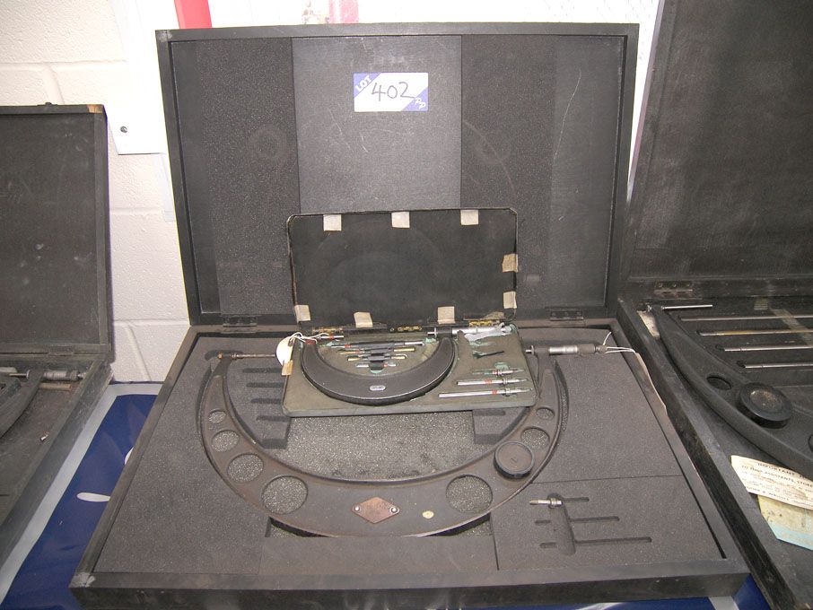 Moore & Wright 12-16" micrometer, Moore & Wright 2...