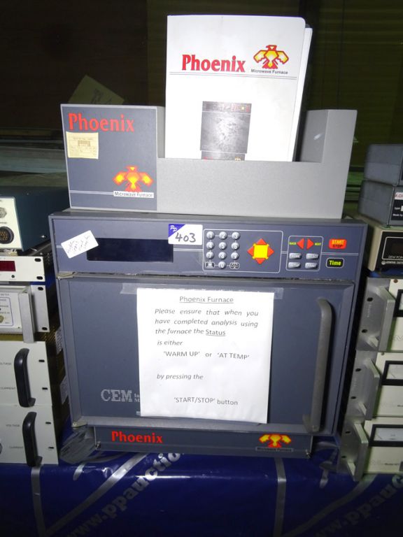 CEM Phoenix standard microwave furnace, 4.1kv, 130...