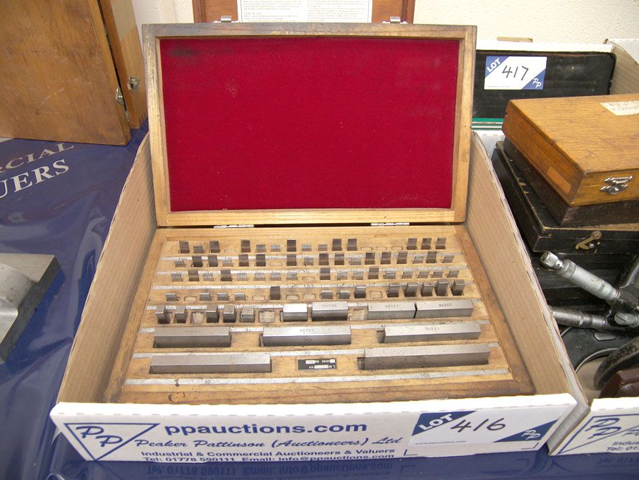 Similar grade B metric slip gauge set - Equipment...
