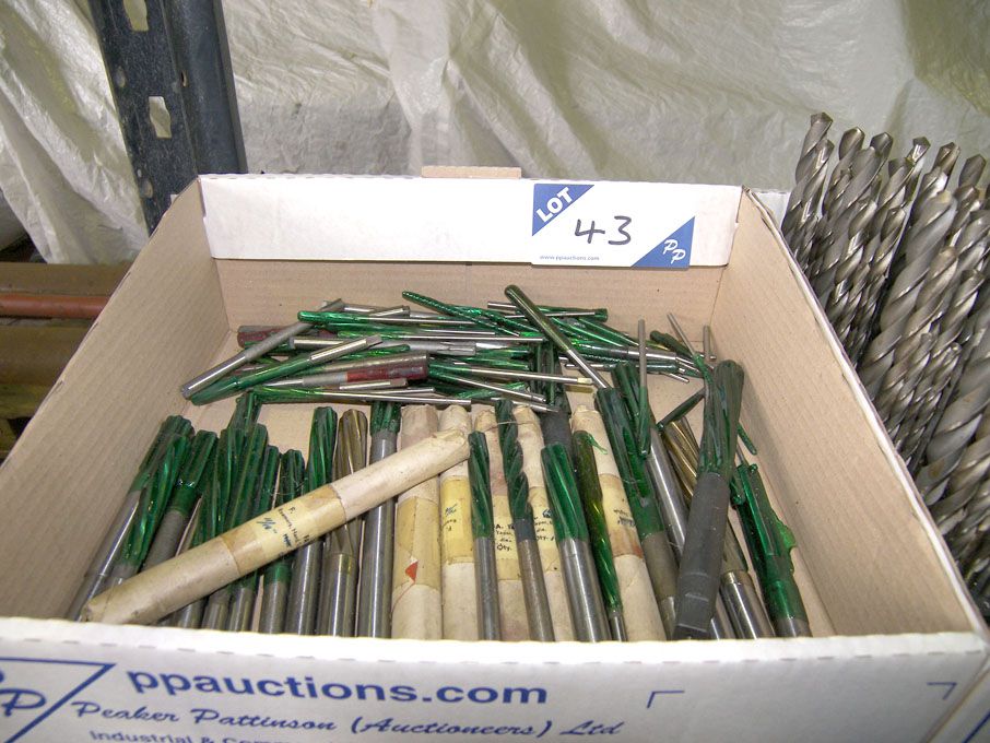 Qty various HSSS reamers (unused) - Equipment loca...