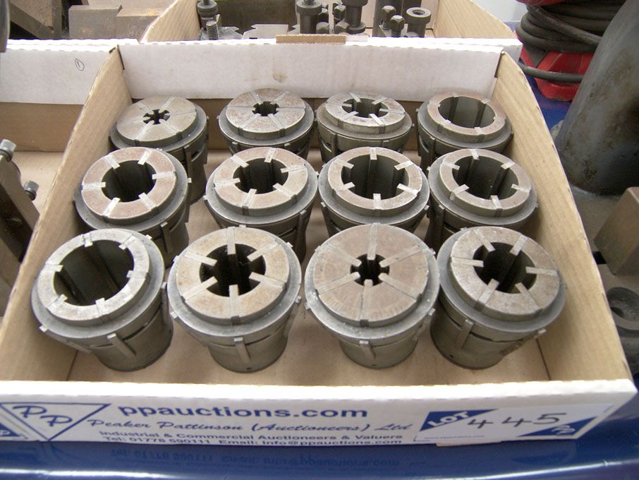 Qty Burnerd etc Multisize metric / imperial collet...