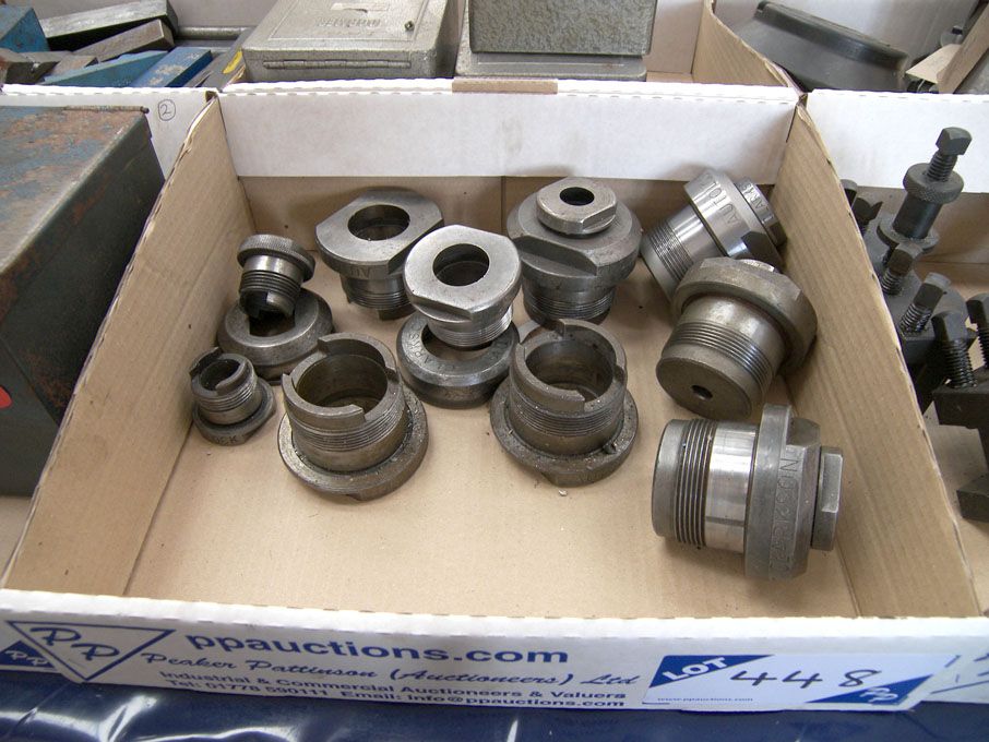 Qty Clarkson Autolock heads & collets - Equipment...