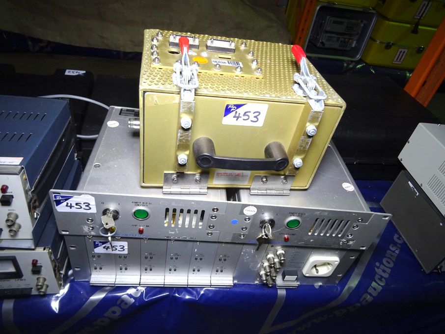 Microwave amplifiers AMI-7-9-30-30R - lot located...