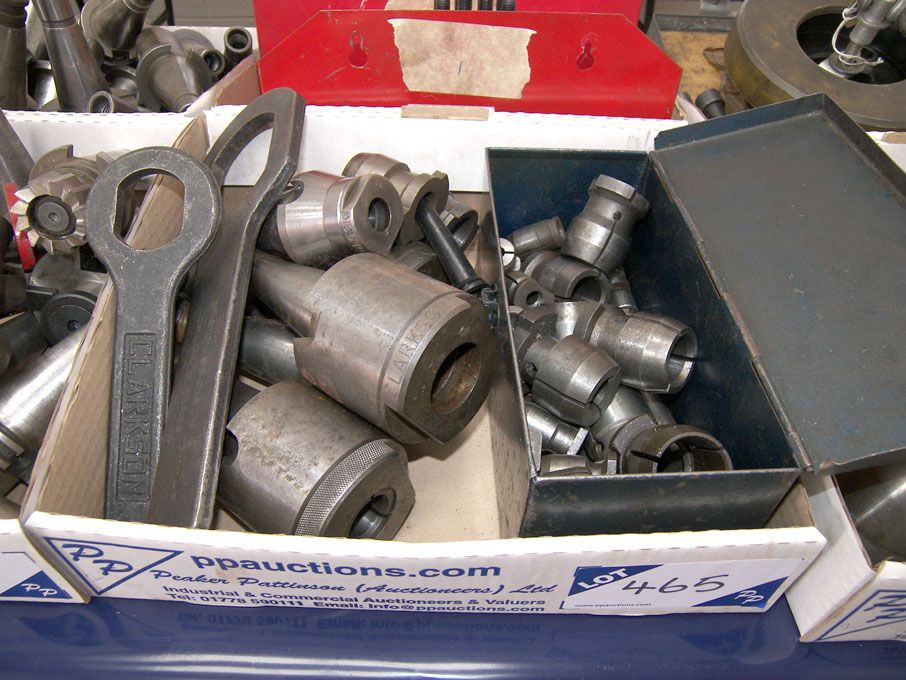 Qty Clarkson 40 int Autolock & collets - Equipment...