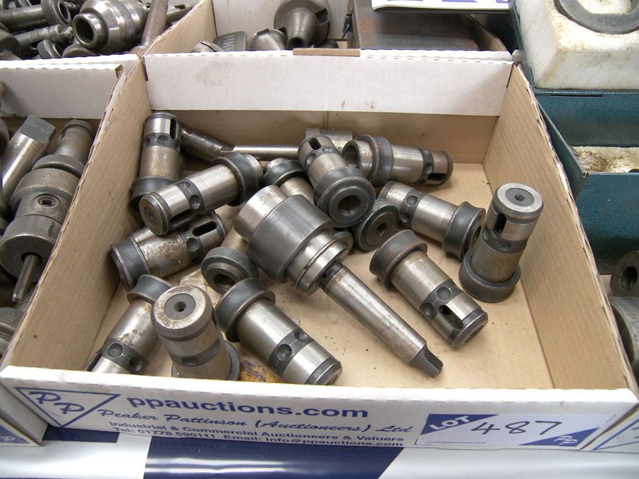 Qty drill quick change tool holders - Equipment lo...
