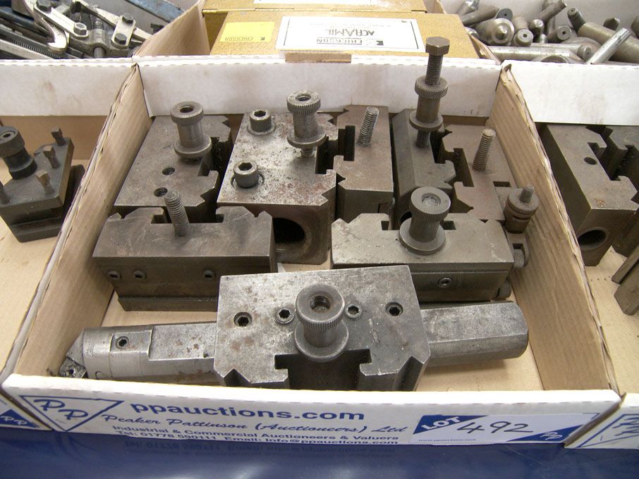 Qty S3 quick change tool holders - Equipment locat...