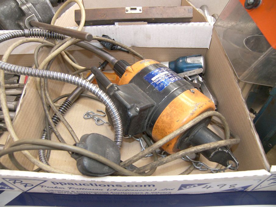 GFD 15100 high speed drill on flexible hose, 15000...