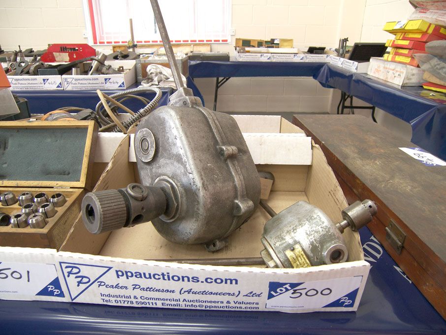 Ettco No200 friction tapping attachment, 3/16" & P...