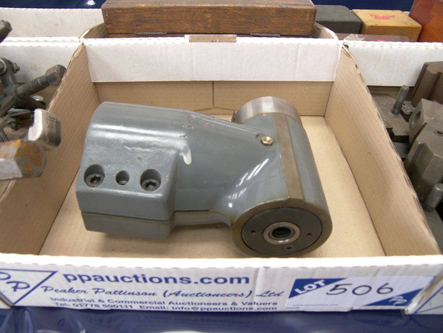 40 in taper right angle milling attachment - Equip...