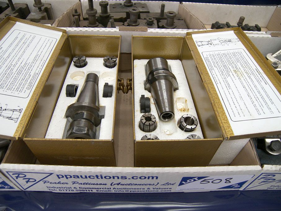 2x Erickson Acramill 40 int taper precision screwe...