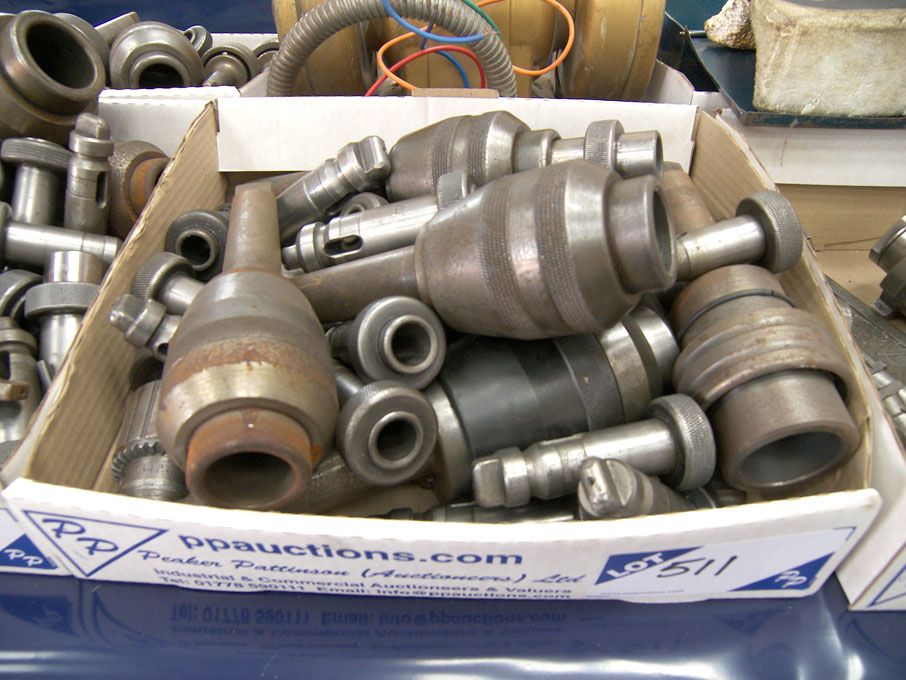 Qty quick change tool holders - Equipment located...