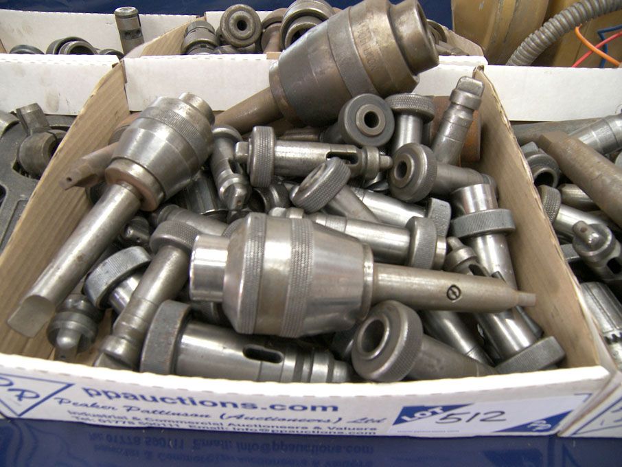 Qty quick change tool holders - Equipment located...