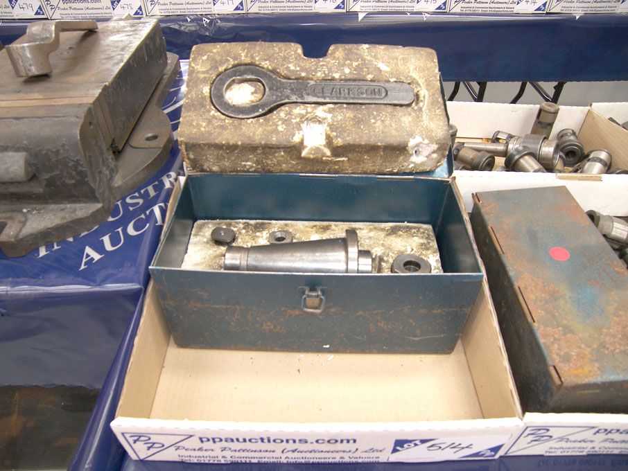 Clarkson 50 int taper Autolock & collets - Equipme...