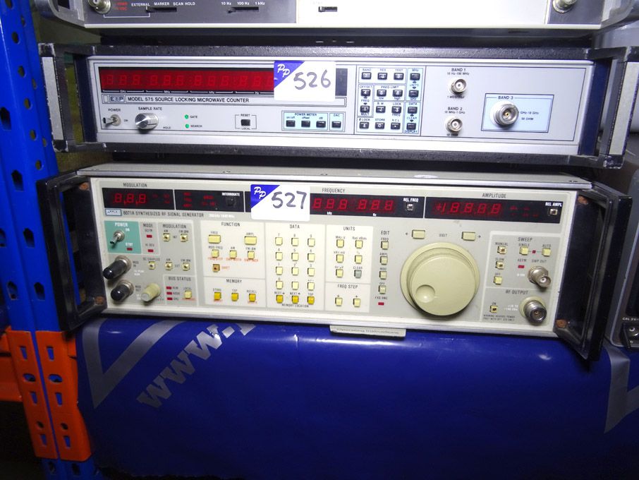 Fluke 6071A synthesised RF signal generator, 200KH...