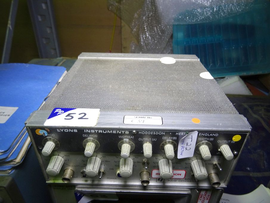 Lyons PG 71N bipolar pulse generator - lot located...