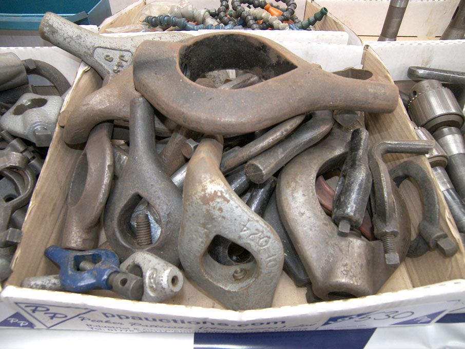 Qty various Jones & Shipman etc grinder carriers -...