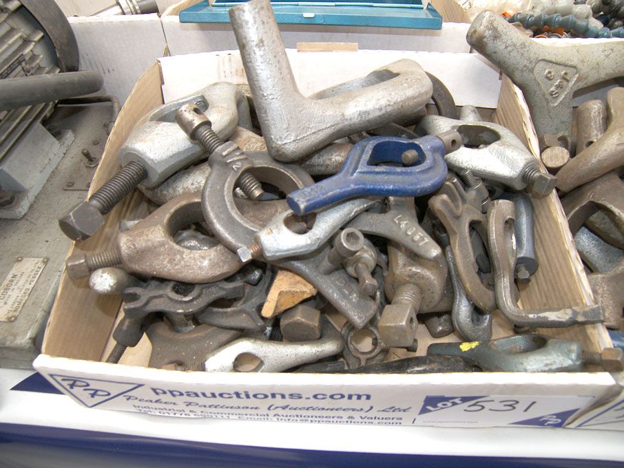 Qty various Jones & Shipman etc grinder carriers -...