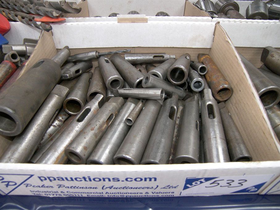 Qty various drill sleeves - Equipment located at:...