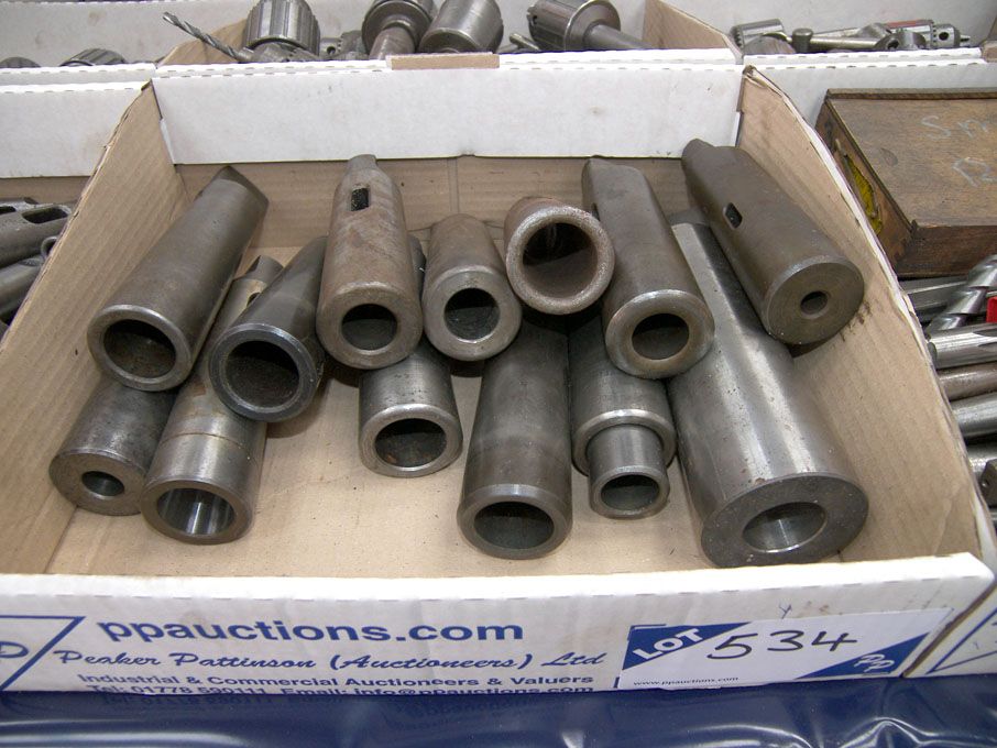 Qty various drill sleeves - Equipment located at:...