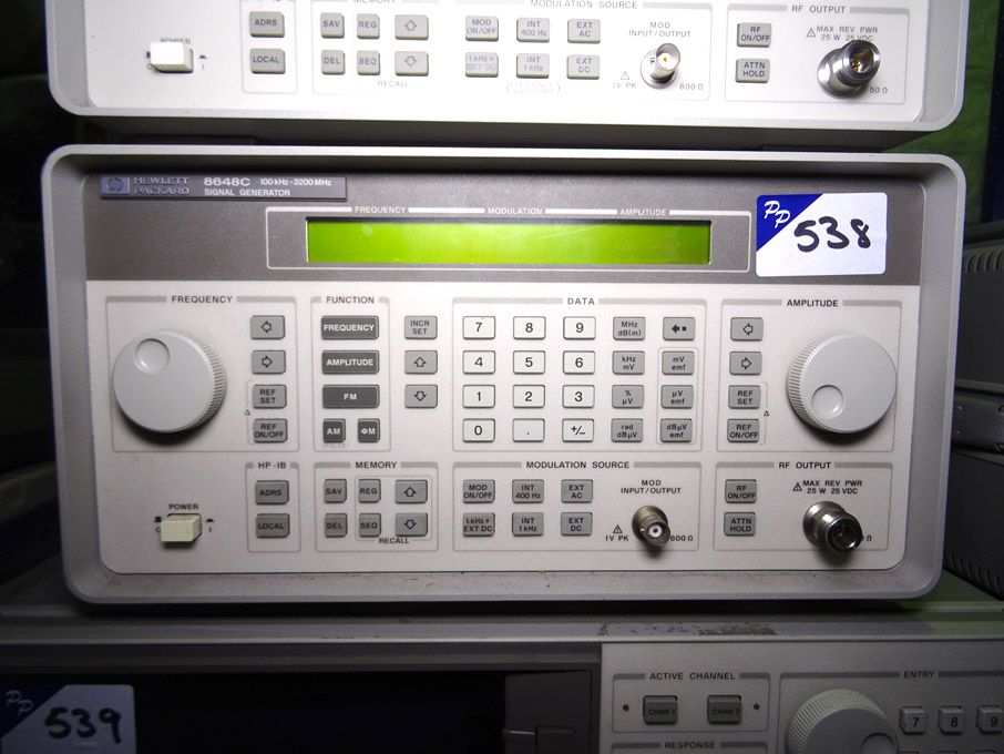 HP 8648C signal generator, 100KHz - 3200MHz - lot...