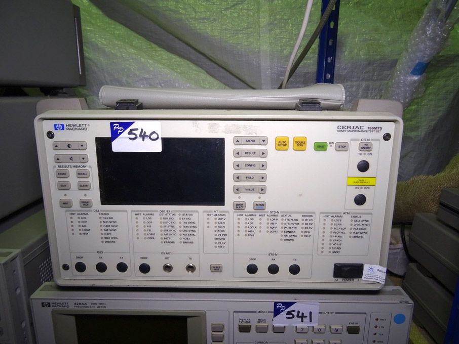HP CERJac 156MTS Sonet maintenance test set - lot...