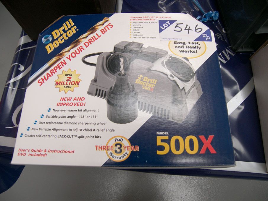 Drill Doctor 500X drill sharpener, 2.5 - 13mm capa...