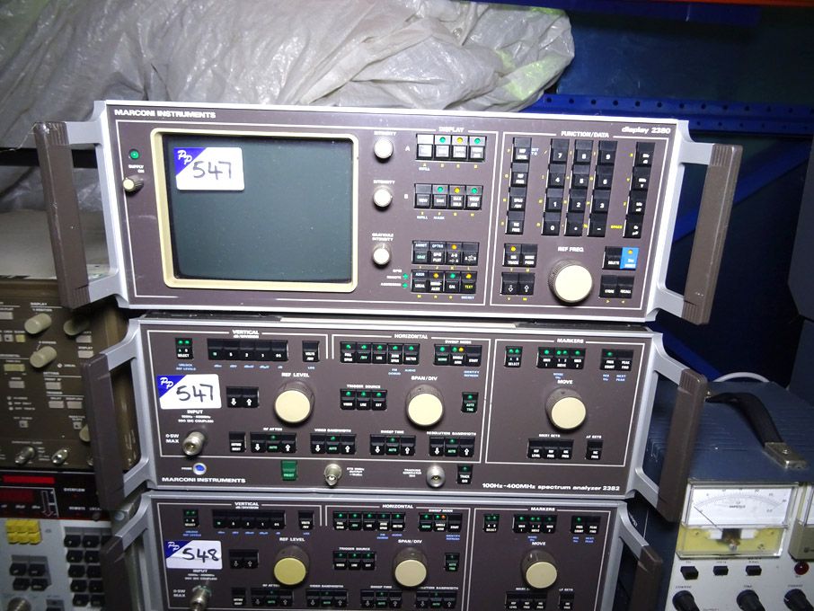 Marconi Instruments 2382 spectrum analyser, 100Hz...