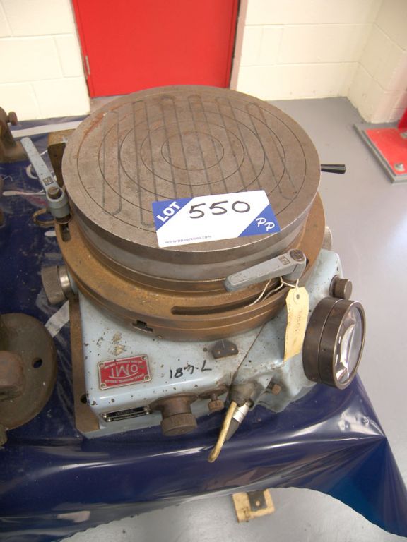 OMT 250mm dia optical rotary table - Equipment loc...