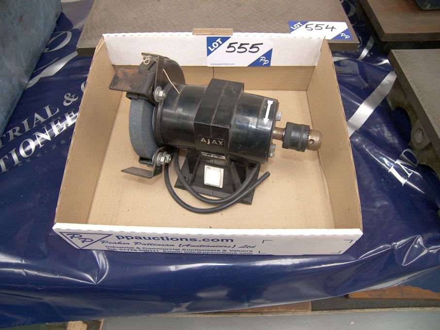 Ajax ESB6125T double ended grinder / drilling mach...