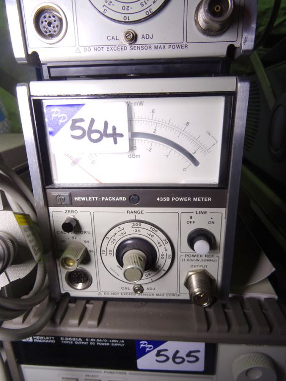 HP 437B power meter - lot located at: PP Saleroom,...