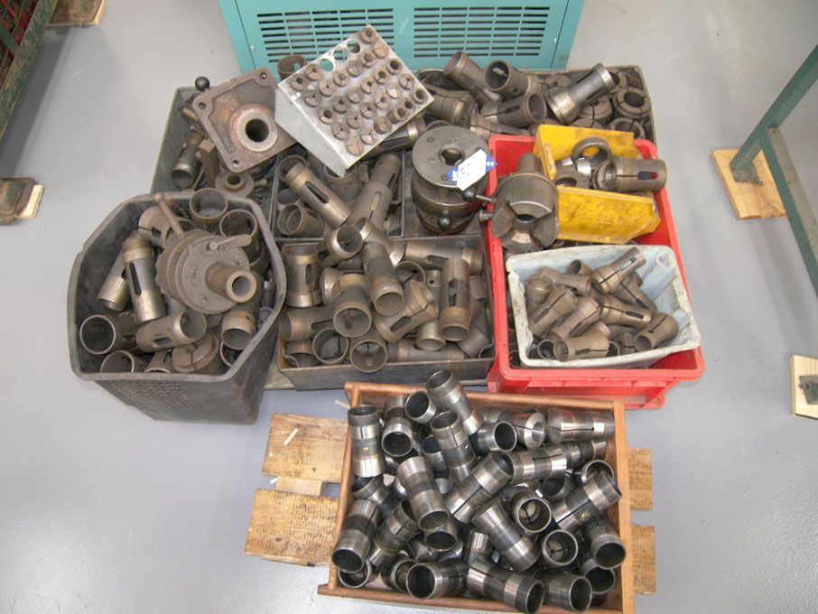 Qty capstan tooling inc: collets, Fette thread rol...