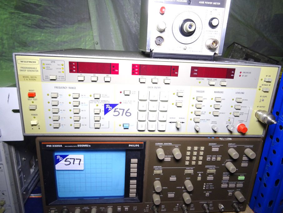 Wiltron 6637A programmable sweep generator, 2-18.6...