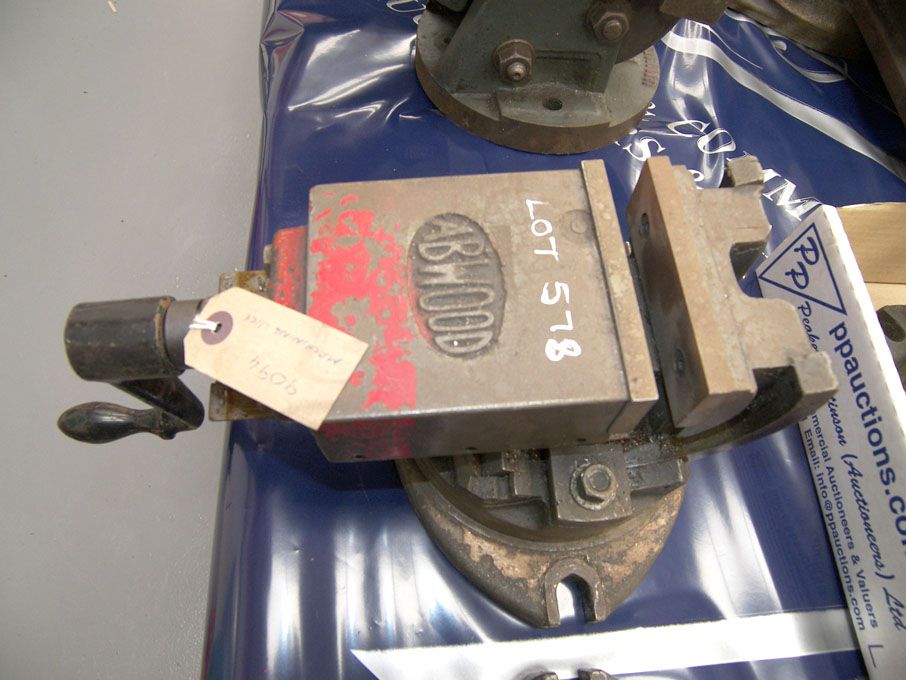Abwood 105mm swivel & tilt machine vice - Equipmen...