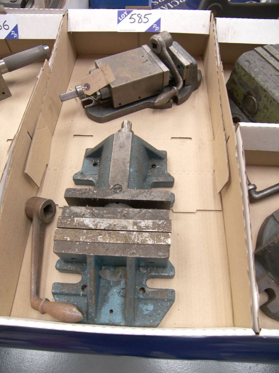 Abwood 4" machine vice & similar 160mm machine vic...