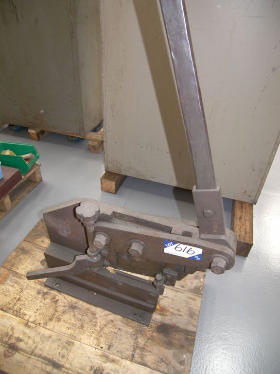 6" heavy duty hand shear, 1/2" capacity - Equipmen...