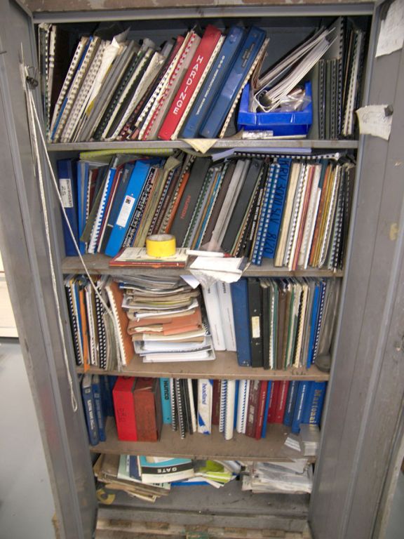 2x 2 door storage cupboard with contents inc: Qty...