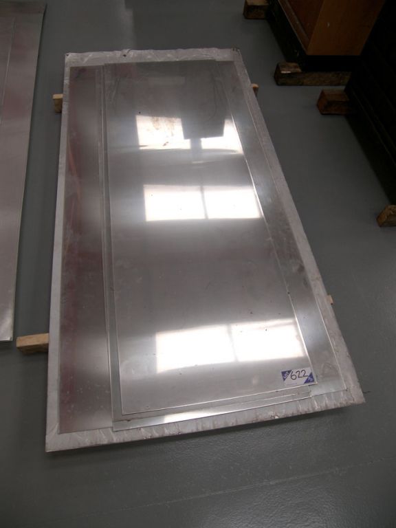 1x stainless steel sheet, 2000x1000mm, 3x stainles...