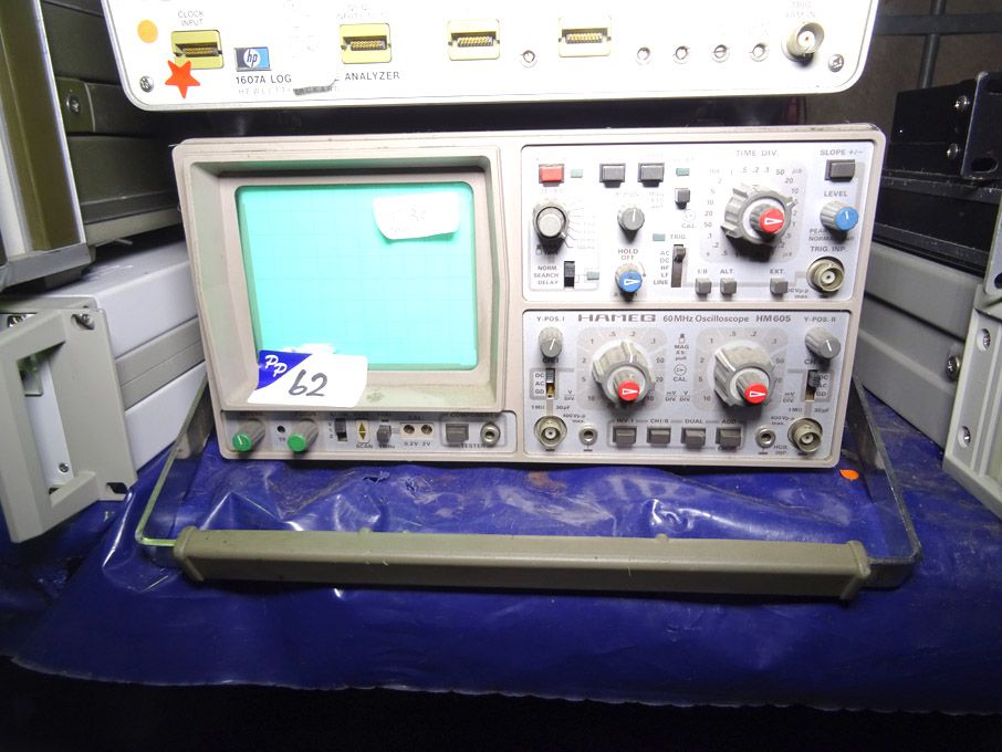 Hameg HM605 oscilloscope, 60MHz - lot located at:...