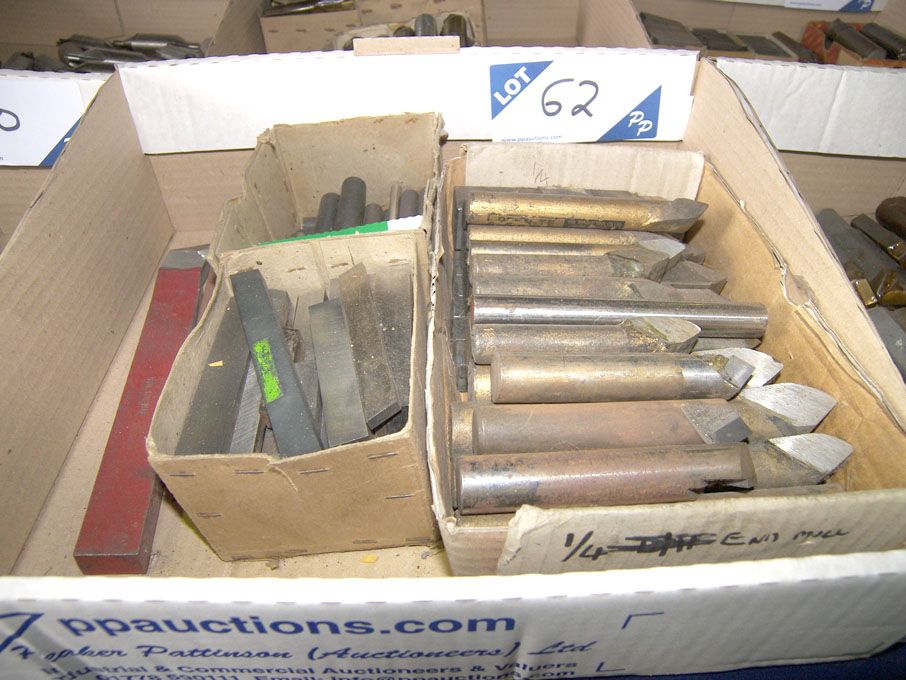 Qty various lathe turning tools (unused) - Equipme...