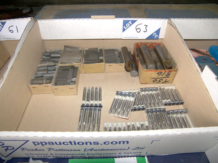 Qty various lathe turning tools (unused) - Equipme...