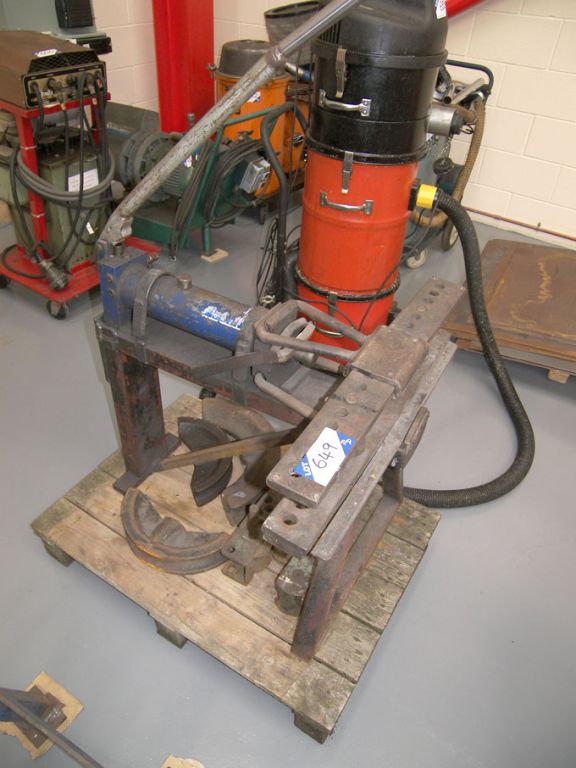 Wax tube bender with formers - Equipment located a...