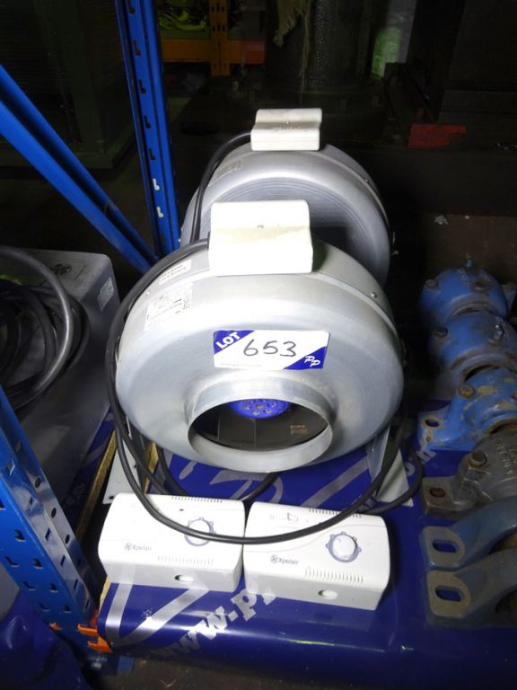 2x Xpelair fan units with controls - lot located a...