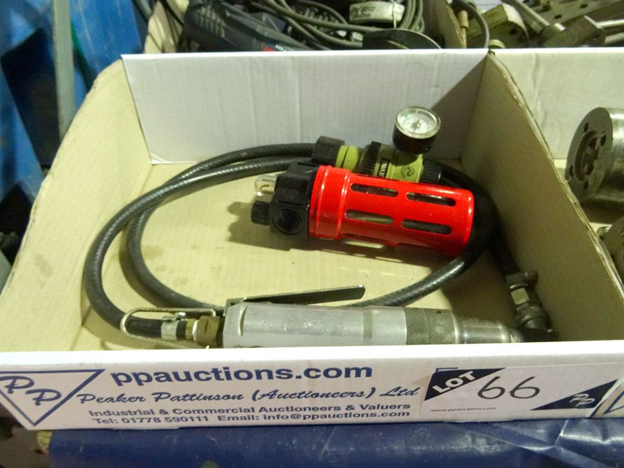 CP Pneumatic air tool & water separator - lot loca...